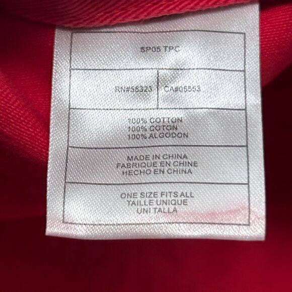 Vintage Las Vegas Cleveland Gladiators Dad Hat Baseball Cap Nike Strapback Red - Picture 9 of 10